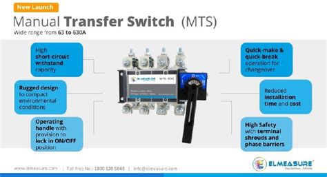 Manual Transfer Switch Supplier from Vijayawada