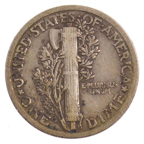 1916 Mercury/Winged Liberty Head Silver Dime | Property Room