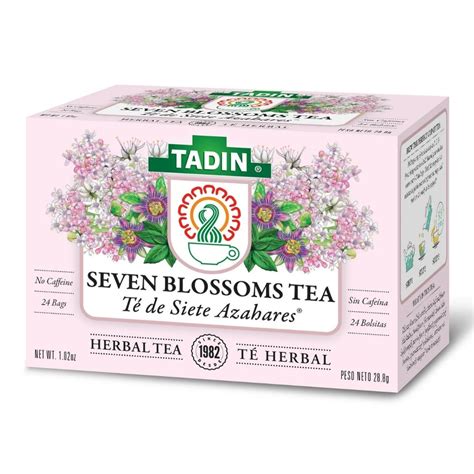 Tadin Siete Azahares Seven Blossoms Tea - 24 ct – MexGrocer.com