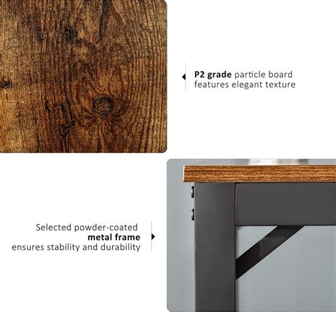 Buy HOMCOM Compact Computer Desk with 4-Tier Open Bookshelf, Writing ...