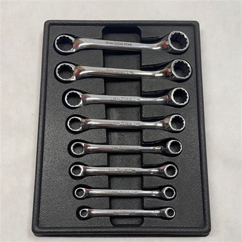 Snap On 8pc Metric Double Box End Wrench Set, 6mm-20mm - Shop - Tool ...