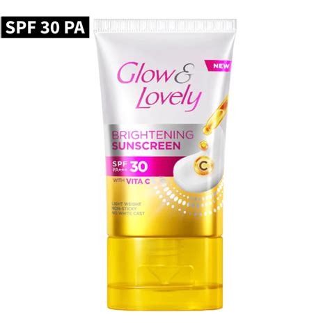 Brightening Sunscreen SPF 30 PA+++ Face Cream Glow & Lovely 30 g – KartWalk