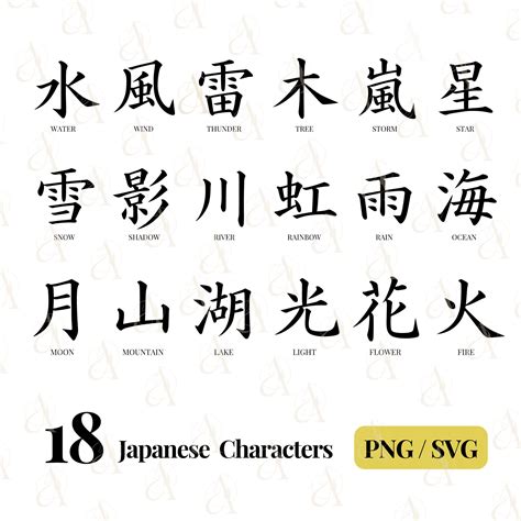 Japanese Symbol For Light Tattoo