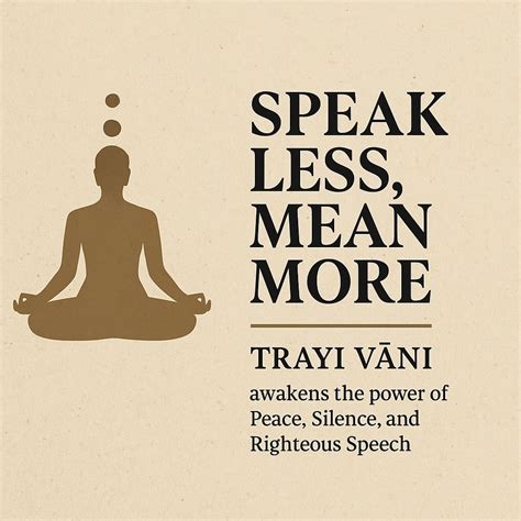 TrayiVani – Eternal Verses on Peace, Silence & Discernment | Official ...