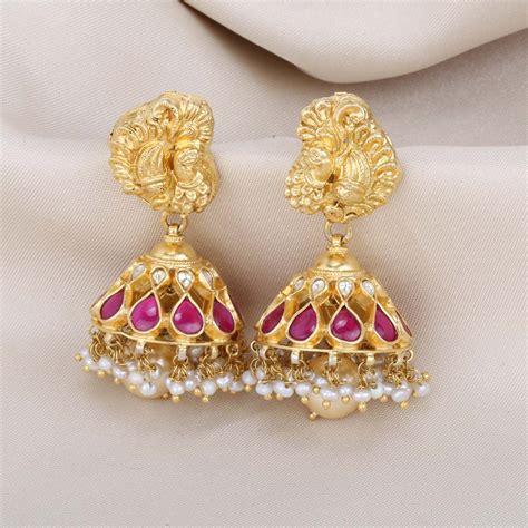 Nethra Kundan Jhumkas – The Amethyst Store