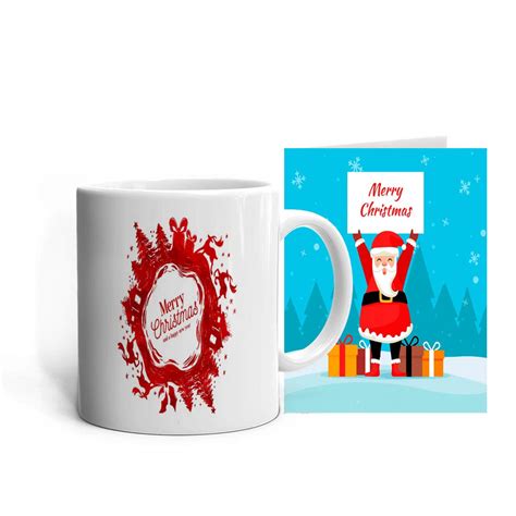 Buy Kesri Gifts Merry Christmas Theme Printed Coffee Mug (325 ml) with ...