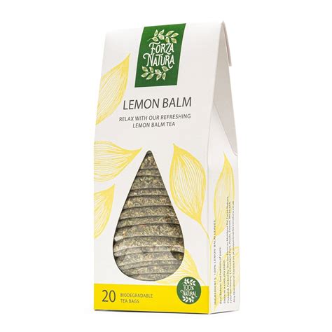 Lemon Balm - Premium Tea Bags - Forza Natura