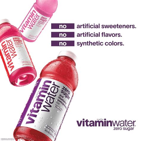 GLACEAUvitaminwater vitaminwater zero Variety Pack, 20 fl oz, 12 Pack ...