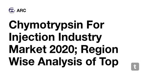 Chymotrypsin For Injection Industry Market 2020; Region Wise Analysis ...