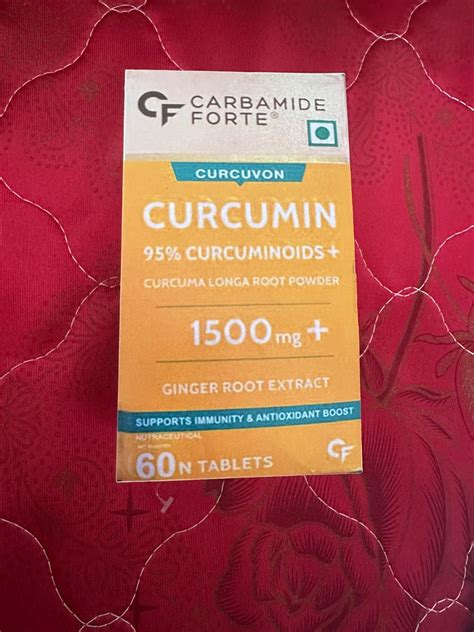 Carbamide Forte Curcumin Tablets with Piperine and 95% Curcuminoids