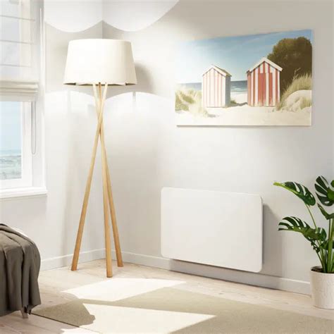 BIM objects - Free download! Concrete inertia electric wall radiator ...