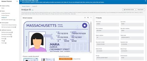AWS Textract 的图像结果