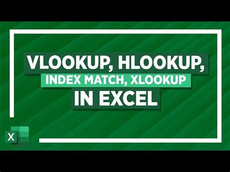 Excel Lookup Tutorial 的图像结果