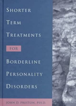 Buy Shorter Term Treatments for Borderline Personality Disorders Book ...