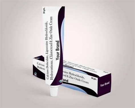 Pharmaceutical Cream - Calcium Dobesilate Lignocaine Hydrochloride ...