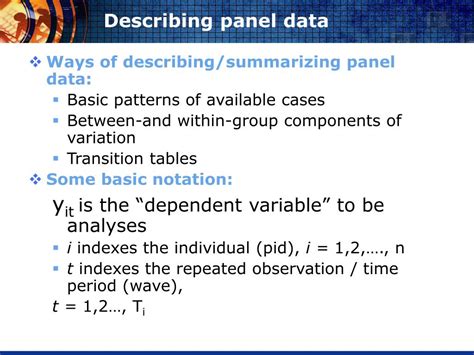 Image result for Panel Data Analysis