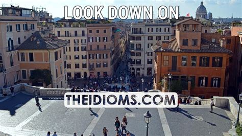 look down on meaning, origin, example, sentence, history