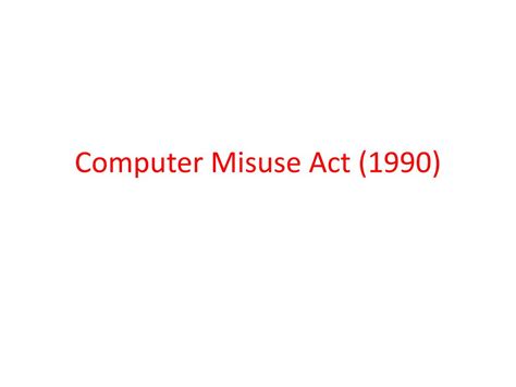 Computer Misuse 的图像结果