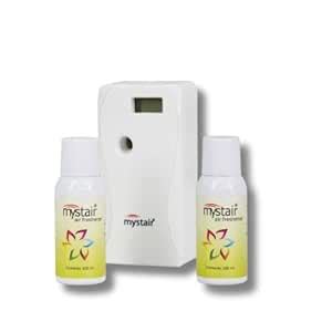 Mystair Air Freshener Dispenser with 2 Refill Packs, Automatic Air ...