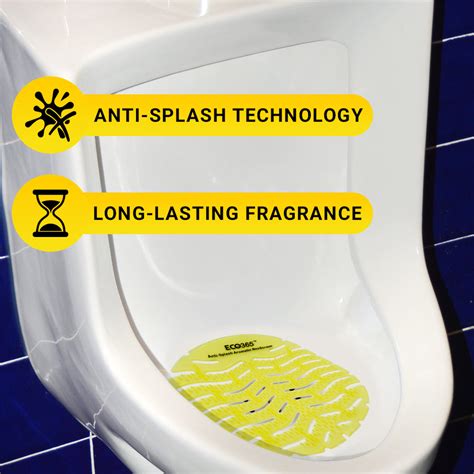 Urinal Screen - Lemon Fragrance (Pack of 10) — ECO365