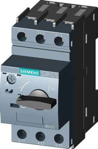 Siemens 3RV20110HA15-0.55-0.8A- S00 Size- Screw Terminal MPCB- with 1NO ...