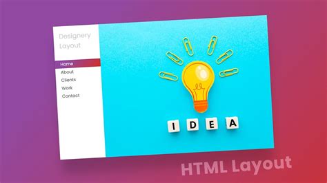 Image result for Model Web Page Design Only Using HTML and CSS