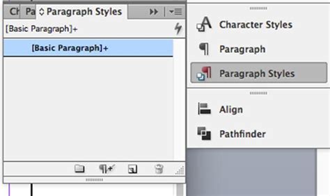 Image result for Paragraph Styles InDesign