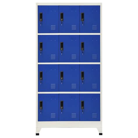 Buy Norheim 12 Door Locker Storage Filing Office Cabinet Cupboard Units ...
