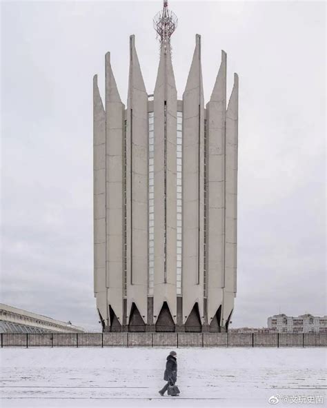 前苏联时期的“现代主义”建筑，充满粗犷的美感