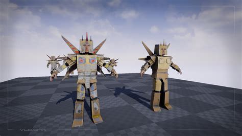 Box Robot Game Characters 的图像结果