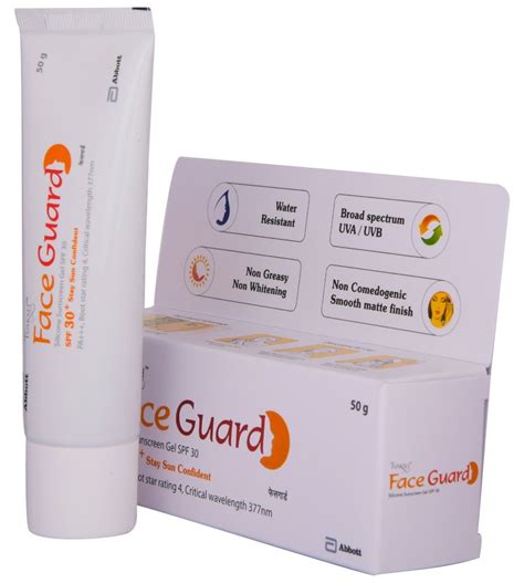 Tvaksh Face Guard SPF 30+ PA+++ Silicone Sunscreen Gel, 50 gm Price ...