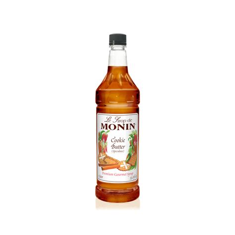 Monin Cookie Butter® Syrup 1L Plastic Bottle – The Kitchen Barista & Gifts