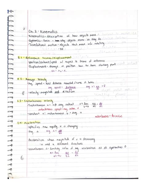 Image result for Physics Freshman Course Chapter 2