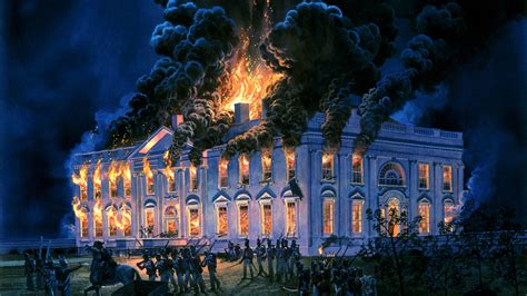 War of 1812 saw the White House burn down. Learn about that history.