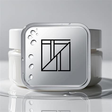 1.5 Inch Square Silver Sticker – Printifile