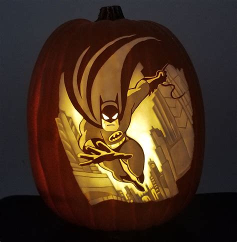 Pumpkin Carving Batman