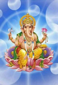 Lord Ganesh Ji Poster, Bal Ganesh Poster , Dancing Ganesh Ji Posters ...