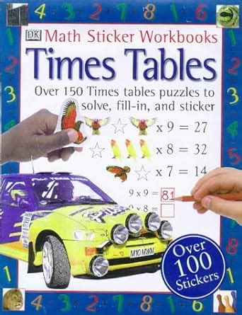 Maths Sticker Workbook: Times Tables : DK: Amazon.in: Books