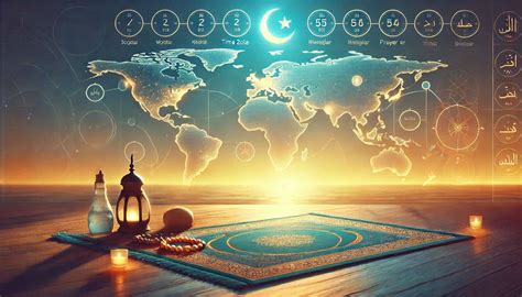 How to Adjust Islamic Prayer Times for Different Time Zones