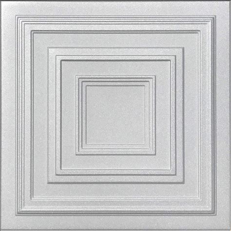 AntiqueCeilings Easy DIY White Foam Ceiling Tile - Sold Individually ...
