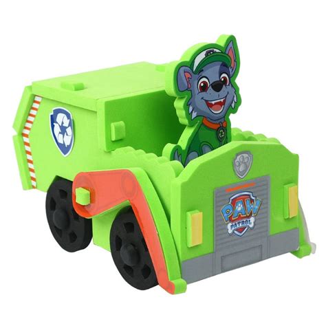 Paw Patrol 3D Build N’ Play Soft Foam Vehicle — Toycra
