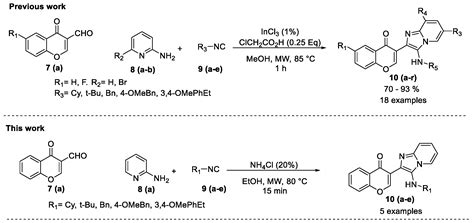Synthesis of Imidazo[1,2-a]pyridine-Chromones via Microwave-Assisted ...