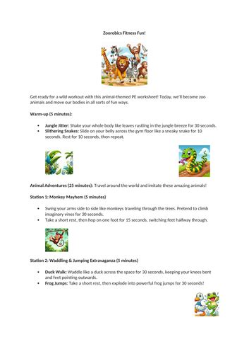 Animal Sports Worksheet 的图像结果