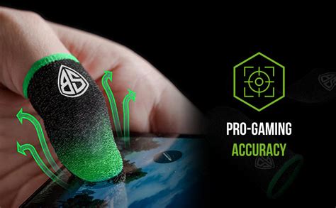 SpinBot Carbon Fiber Finger & Thumb Sleeves for PUBG, BGMI,Free Fire,e