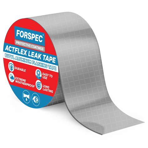 ACTFLEX Leak Tape 5m | Aluminium Reinforced Butyl Tape