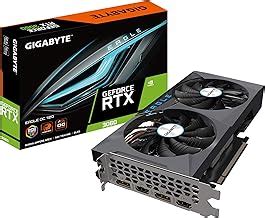 Gigabyte Geforce Rtx 3060 Eagle 12g Graphics Card 2 X Windforce Fans ...