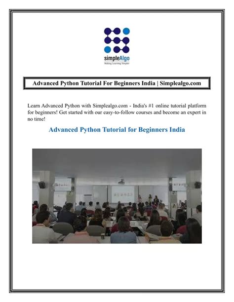 Image result for Advanced Python Tutorial