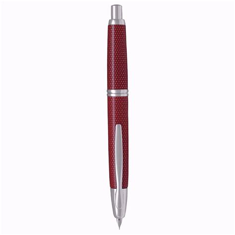 Pilot Capless Kasuri Red CT Fountain Pen – PEN PLANET