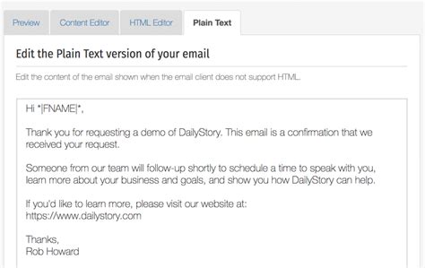 Image result for Example of an Email Text