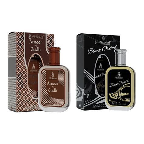 Buy Al-Nuaim Pack Of 2 Ameer Al Oudh EDP, 50ml & Black Orchid EDP, 50ml ...